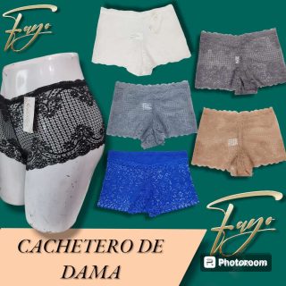 DAMA CACHETERO DE RANDA ( ENCAJE ) X6