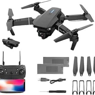 Dron E88 2 Baterías